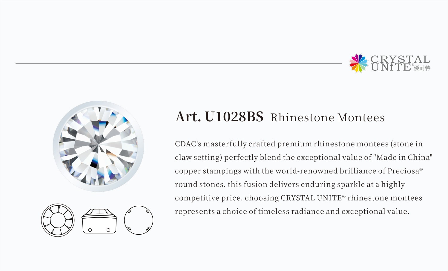 Snag-Proof Rhinestone Settings