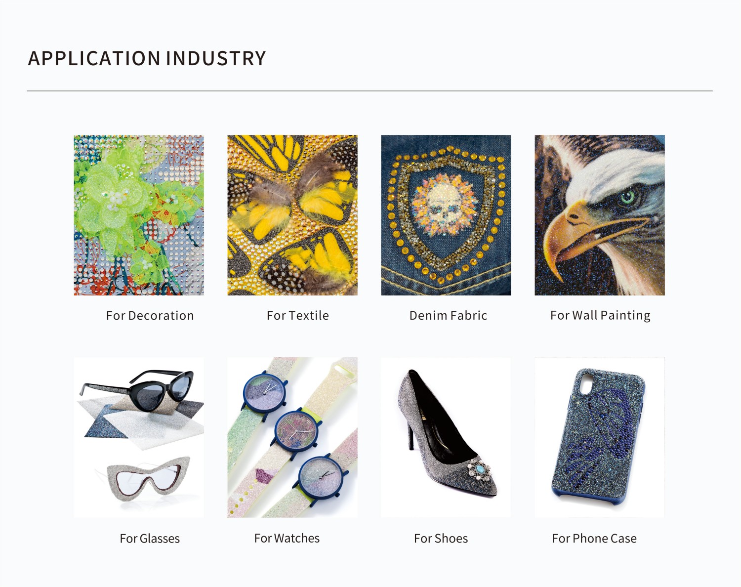 Crystal Sheets application industry