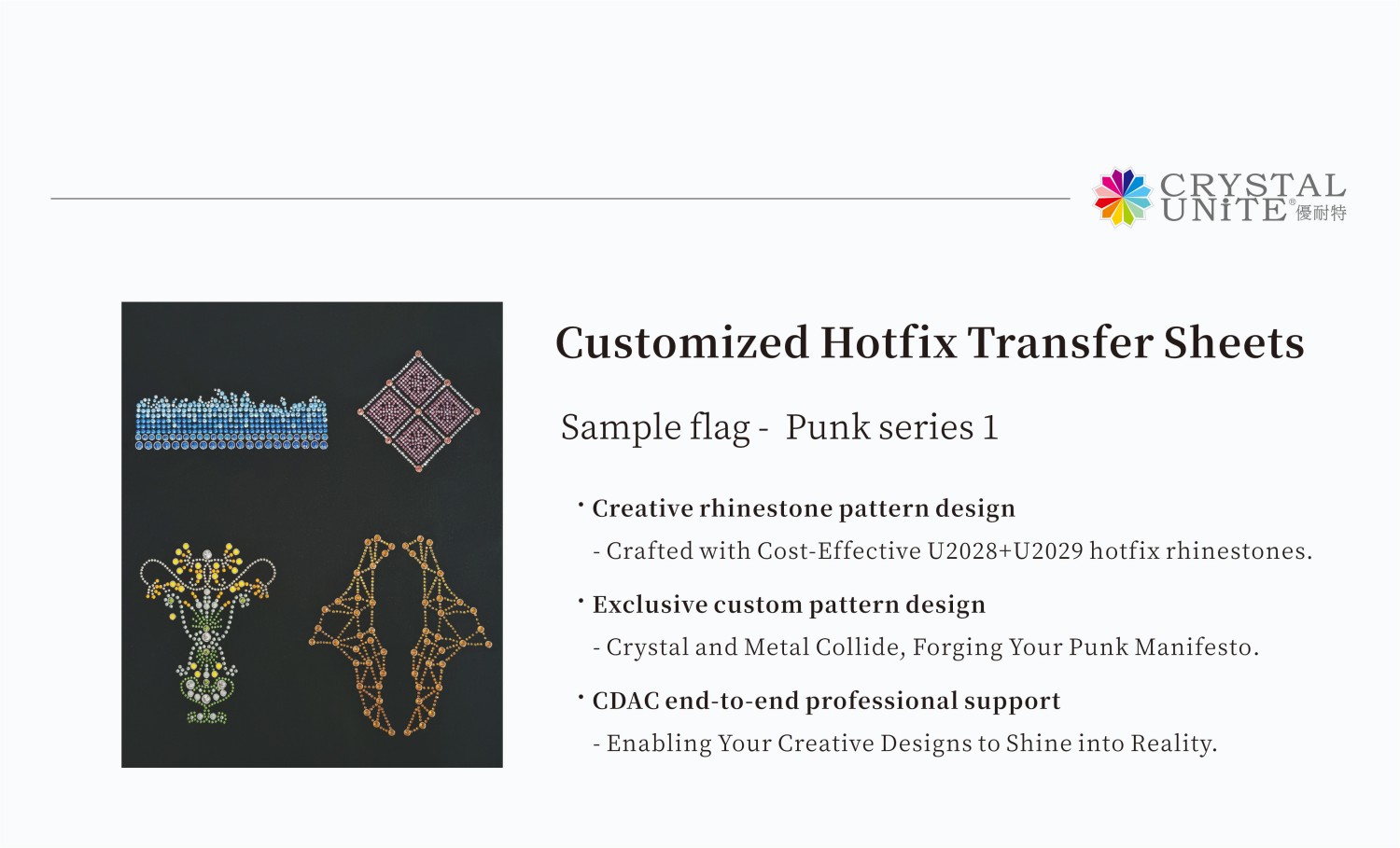 Personalized Rhinestone Transfers for B2B