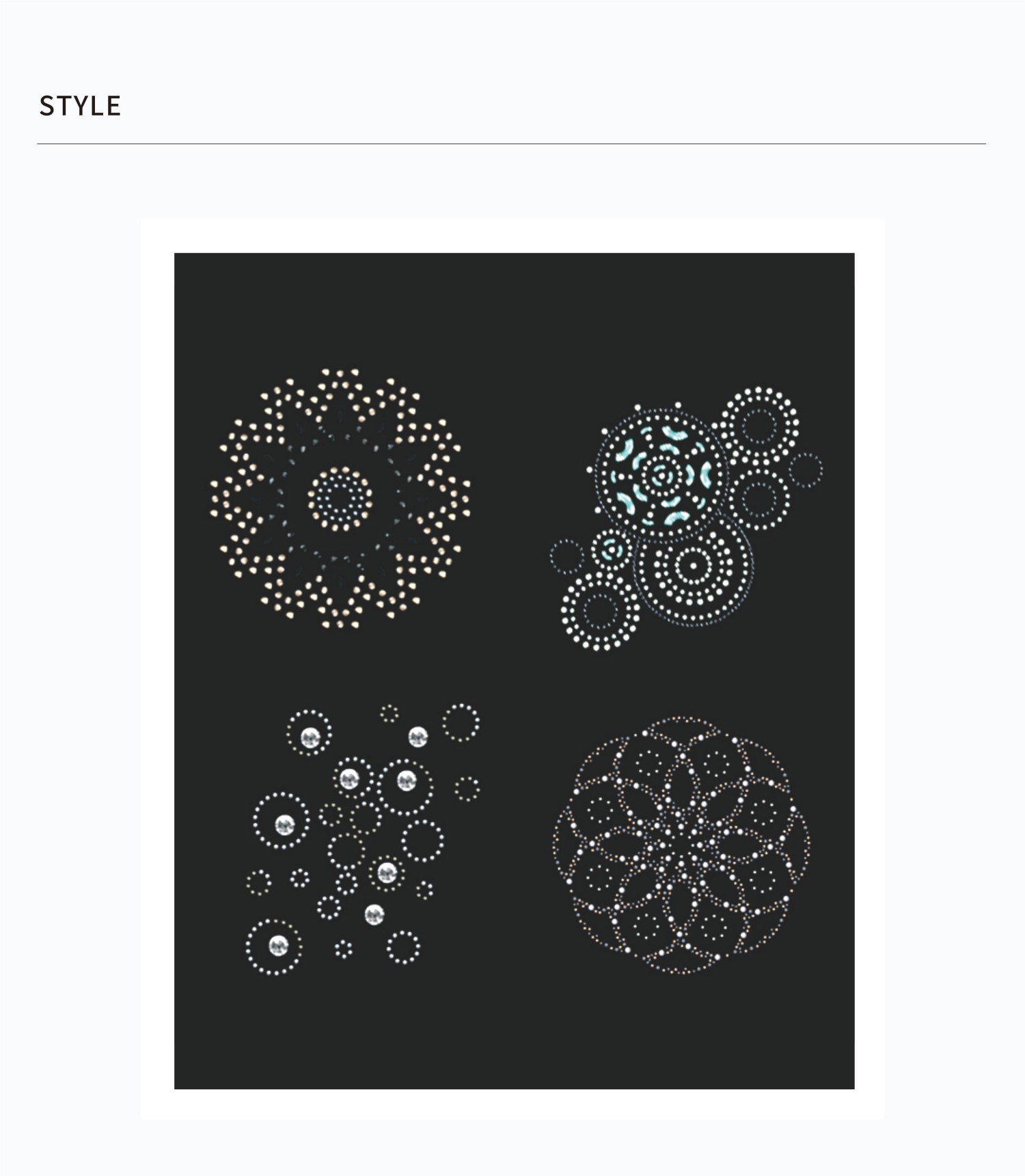 Custom Rhinestone Design Patterns