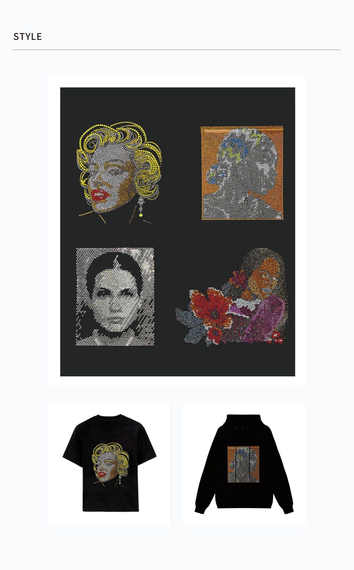 Rhinestone Pattern Design