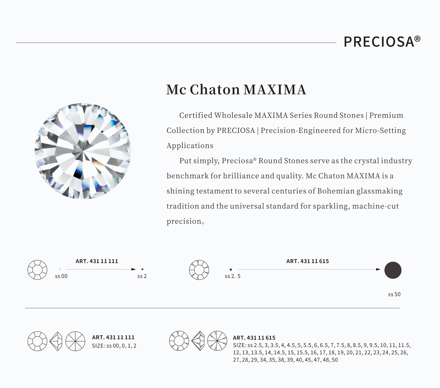 Chaton MAXIMA by Preciosa