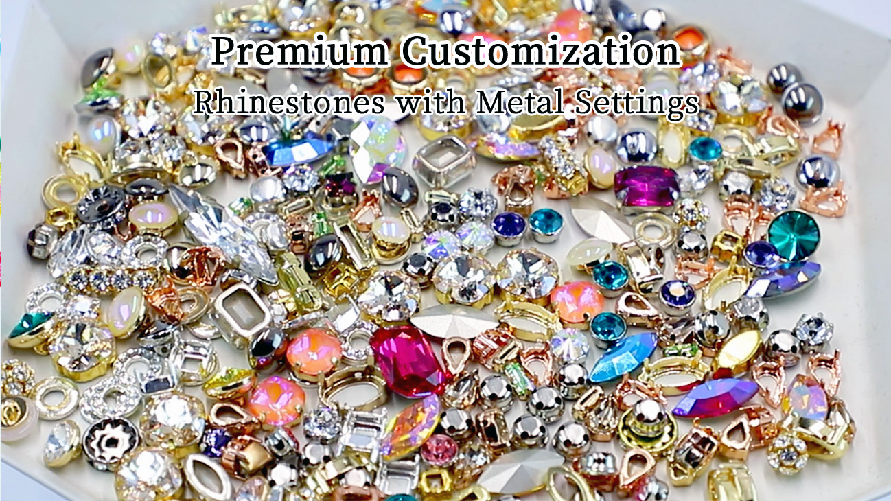Custom-made Prong Setting Rhinestones